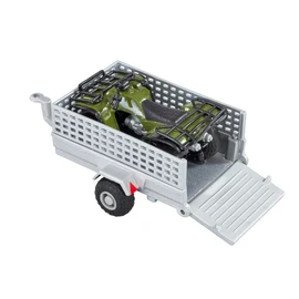 Britains Farm Toys Quad Bike with Trailer - 1:32 Scale Farm Set Collectibles for Kids & Adults - Indoor & Outdoor Die Cast Kids Toys - Educational Toys +3 Years Old - Birthday Gifts