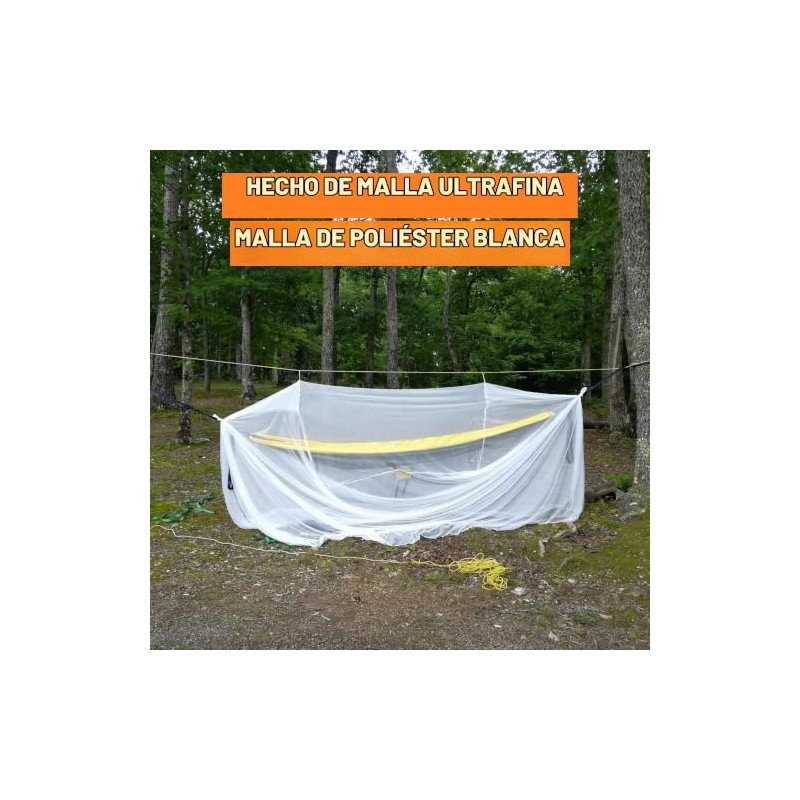 MEKKAPRO Mosquitero Ultra Grande con Funda, Cortina de Red Grande
