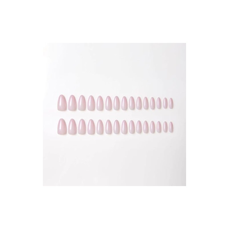 CloudTrip 30 uñas postizas de almendra - Uñas de gel