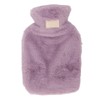 PVC Hot Water Bag with Soft Plush Cover Leakproof Winter
