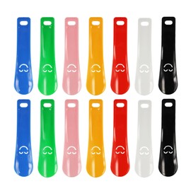 Framad 14 Pcs Plastic Shoe Horns (6 Inch), Long Handle Shoe Horn for Men, Women, Kids, Seniors & Pregnant Women