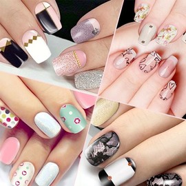 Stone Pearl Gel Nail Sticker Self Nail Pedicure Nail Art / 스톤펄 젤네일스티커 셀프네일 페디큐어 네일아트