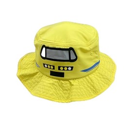 JR 469324 Bucket Hat, Bullet Train Bucket Hat, Boys, yellow, 52.0 cm
