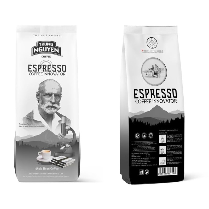 Trung Nguyen Espresso Whole Bean Coffee - Arabica & Robusta-Espresso
