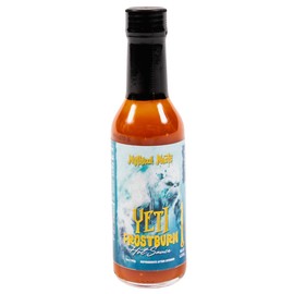 Mythical Meats Yeti Frostburn Hot Sauce - Sweet Onion & Habanero Blend, Gluten Free, Non GMO, 5/10 Heat
