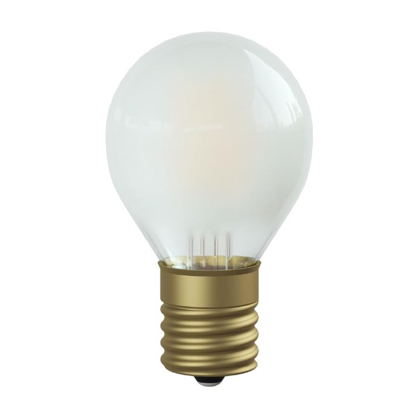 LDF57D Filament LED Bulb Siphon Ball 35, Frost Type, Color Temperature: 2200K, E17, Warm Light Bulb Color, Clear, Glass, Retro, Antique Industrial, Brooklyn, Stylish, Indirect Lighting Lamp