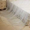 Breathable Round Canopy Lace Princess Style Mosquito Net Bed Curtain
