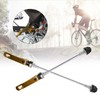 CHICIRIS Quick Release Skewer, 145/185mm 2pcs Road Mountain Bicycle Quick