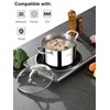 VENTION Tri-Ply Stainless Steel Stock Pot with Lid, Induction Cooking