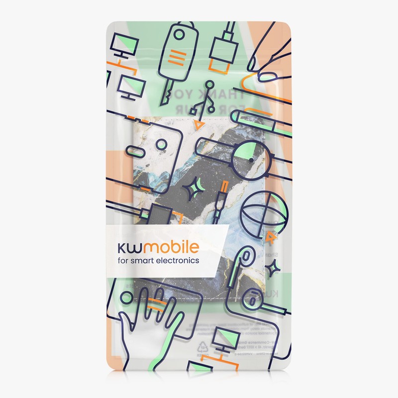 kwmobile Registration and Insurance Holder - Car Document Holder for