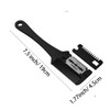 1 Pcs Hair Cutter Comb with Razors, Razor Comb Hair
