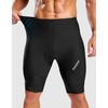 Bikewa Men's Cycling Shorts with Silicone Leg Grippers Padded Bike