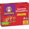 Annie's Organic Bunny Fruit Flavored Snacks, Summer Strawberry, Gluten Free,