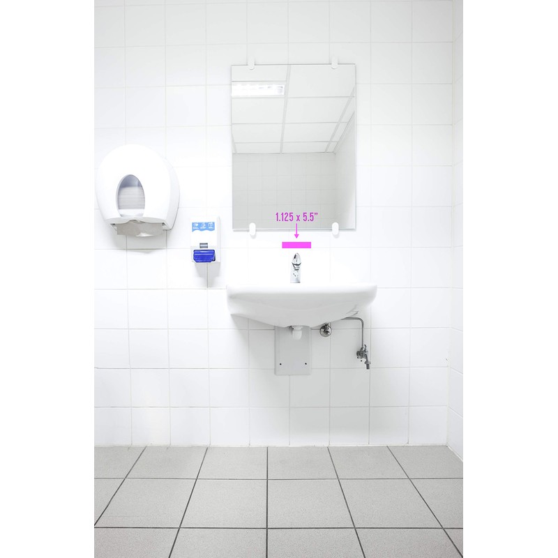 Employees Must Wash Hands Sign (Black)