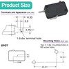V-15-2C26-K Snap Action Micro Switch (Pack of 4) - 15A