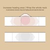 Electric Heating Scarf 3 Gears Indicator Light Skin Friendly Windproof