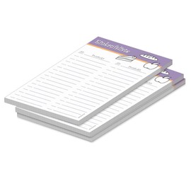 PRICARO Food Shopping List Purple A5 (Pack of 3)