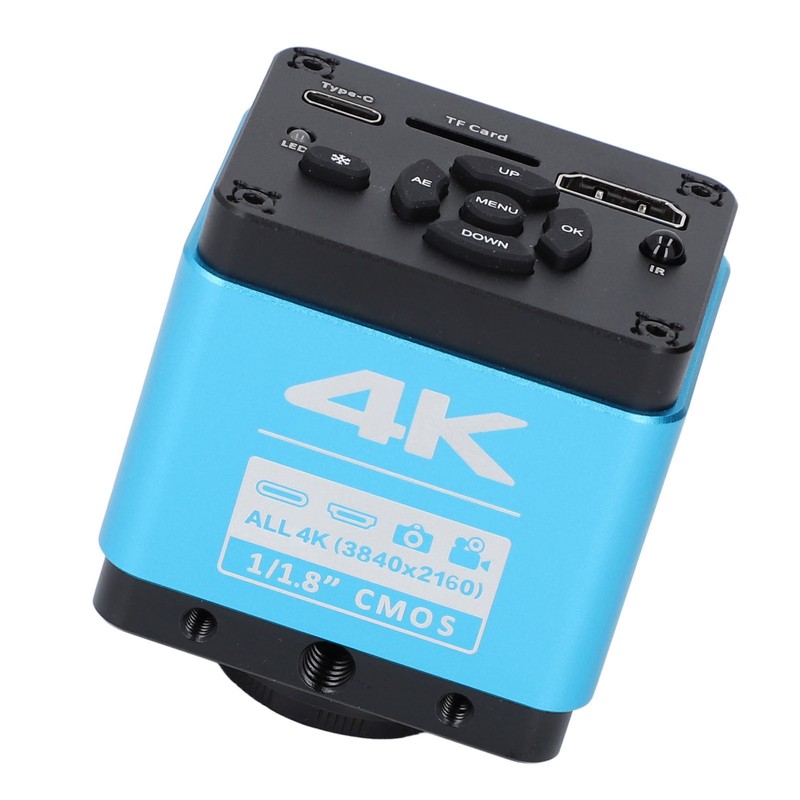 4K HD Microscope Camera 8.3MP 3840 X 2160 At 30FPS