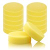 12 Pack Round Painting Sponge Synthetic Sponges 7cm Yellow Craft