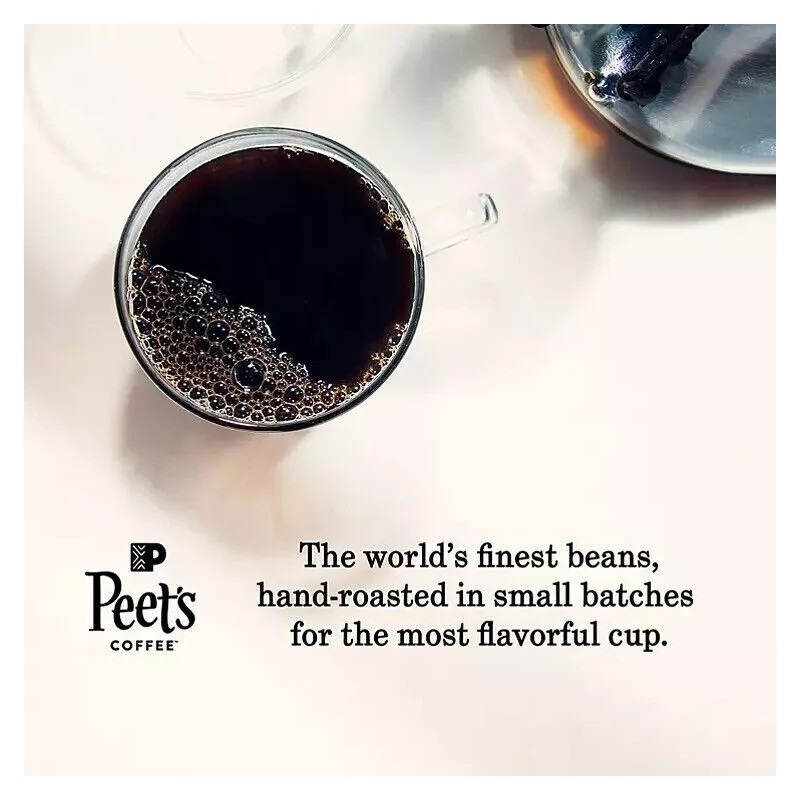 Peet's Coffee 2 Packs Peet's Coffee Major Dickason's Blend Deep Roast,