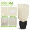 Tesmotor Winter Plant Fleece Frost Protection Cover, Plant Warming Jackets