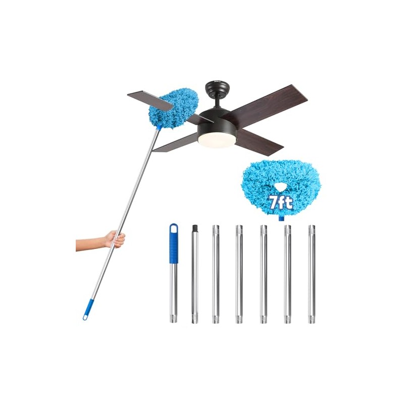 DRQ Ceiling Fan Cleaner Duster with Extension Pole