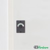Toilet Indicator Bolt Vacant/Engaged Matt Black