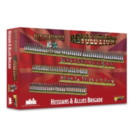 Revolution! - Burlap and Allies Brigade - Epic Miniatures for Black Powder, Highly Detailed Era of the American Independence War for Tabletop War Games