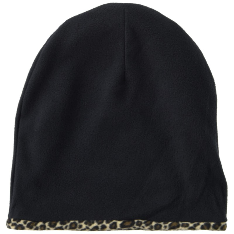 A D One AD-1106 Beanie, Leopard Print
