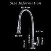 DUIZEND Faucet, Lavatory Kitchen, Single Lever (No Hose), Easy Installation,