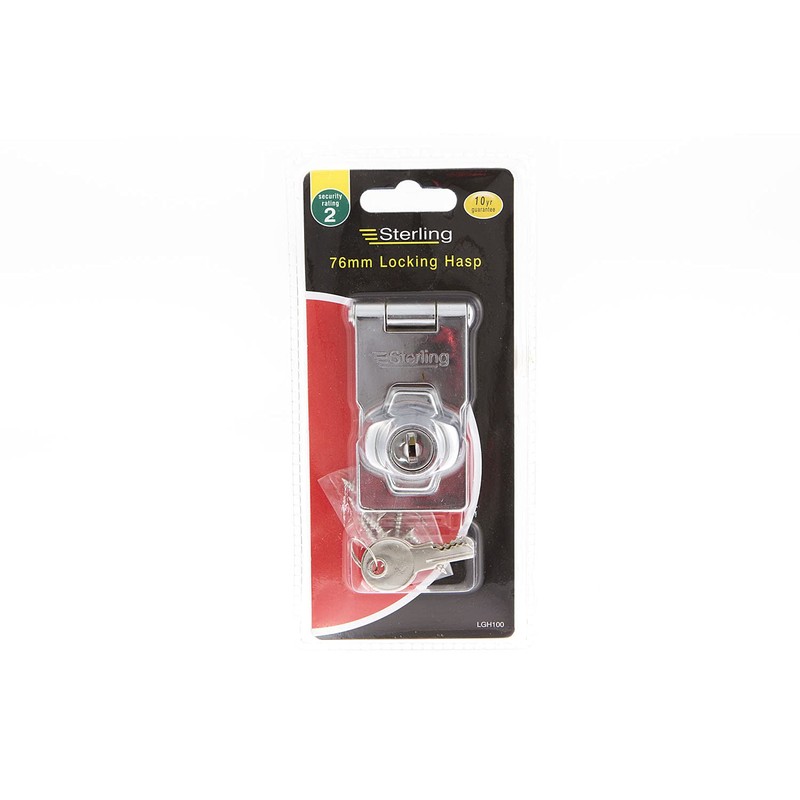 Sterling LGH100 LGH Locking Hasp, Grey