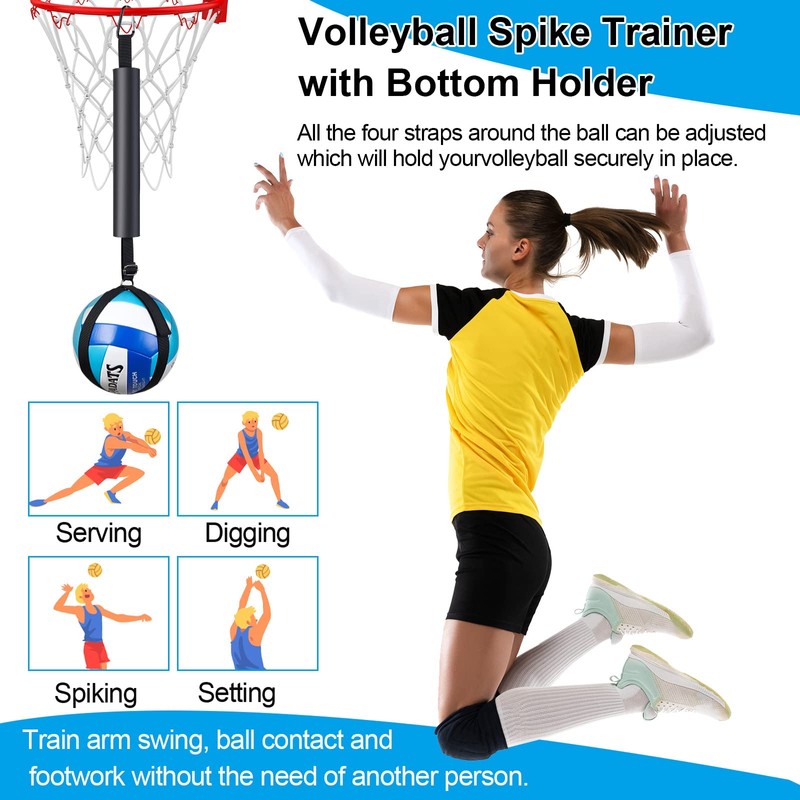 4 Pcs Volleyball Training Equipment Aid Volleyball Spike Trainer Training