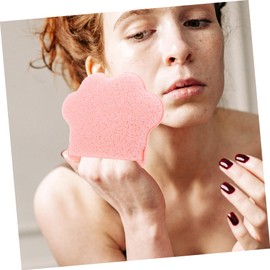 NOLITOY Convenient Exfoliating Scrubber Lightweight Compact Face Cleanser Reusable Facial Scrub Mitt Great for Women