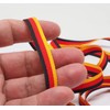 Germany Flag Fabric Ribbon 10 m x 1 cm