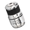 Microscope Objective Lens 20X Brass Chrome Plated RMS Interface Microscope