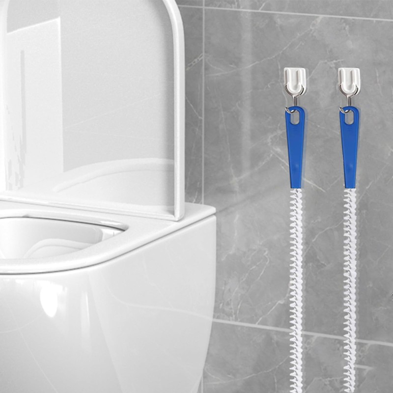 Adove Drain Cleaning Brush 2pack, Long Drain Clog Remover Tool