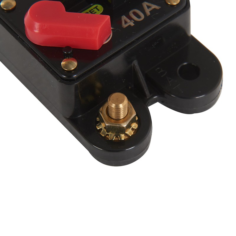 kitletsuit Circuit Breaker Reset Fuse Holder, 30 Amp -300 Amp