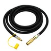 MENSI 12FT Low Pressure 1/4" Quick Connect Disconnect Plug RV