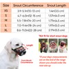 HEELE Dog Muzzle, Soft Nylon Breathable Muzzle with Vivid Prints