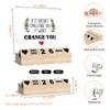 Inspirational Gifts for Women, Wooden Block Calendar for Desk, Motivational