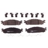 TRW Balatas Cerámicas Delanteras Y Traseras Compatible con FORD EXPLORER