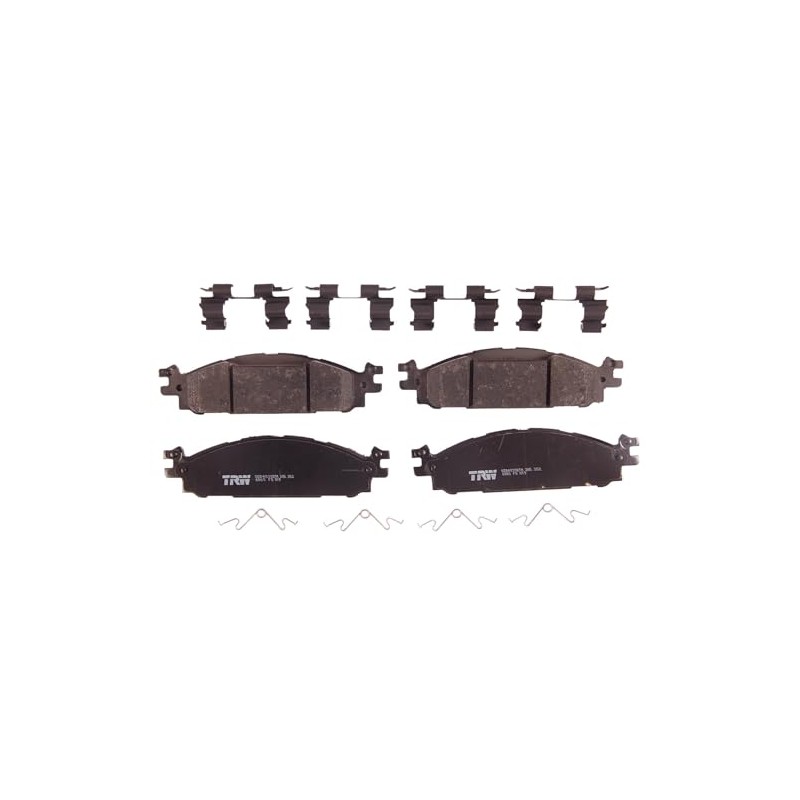 TRW Balatas Cerámicas Delanteras Y Traseras Compatible con FORD EXPLORER