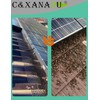 C&Xanadu 50 Pcs Solar Panel Roof Mesh Clips,Wire Mesh Clips,304