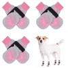 SCENEREAL Double Side Anti-Slip Dog Socks for Hardwood Floors to