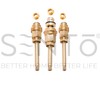 SENTO Bathtub and Shower 3 Handle Tub Trim Set For