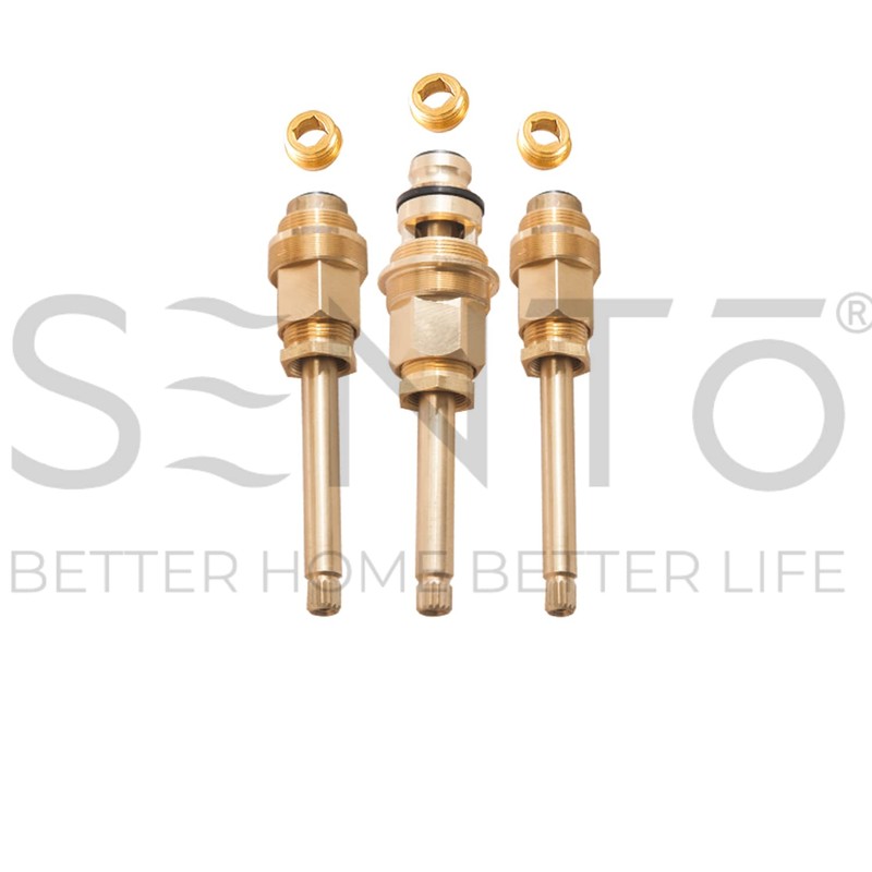 SENTO Bathtub and Shower 3 Handle Tub Trim Set For