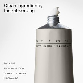 Salt & Stone- Crema de manos para mujeres y hombres | Santal y vetiver | Hidrata, nutre y suaviza la piel | Restaura la piel seca