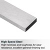 sourcing map Lathe Tool Bit 6mm x 20mm x 200mm,
