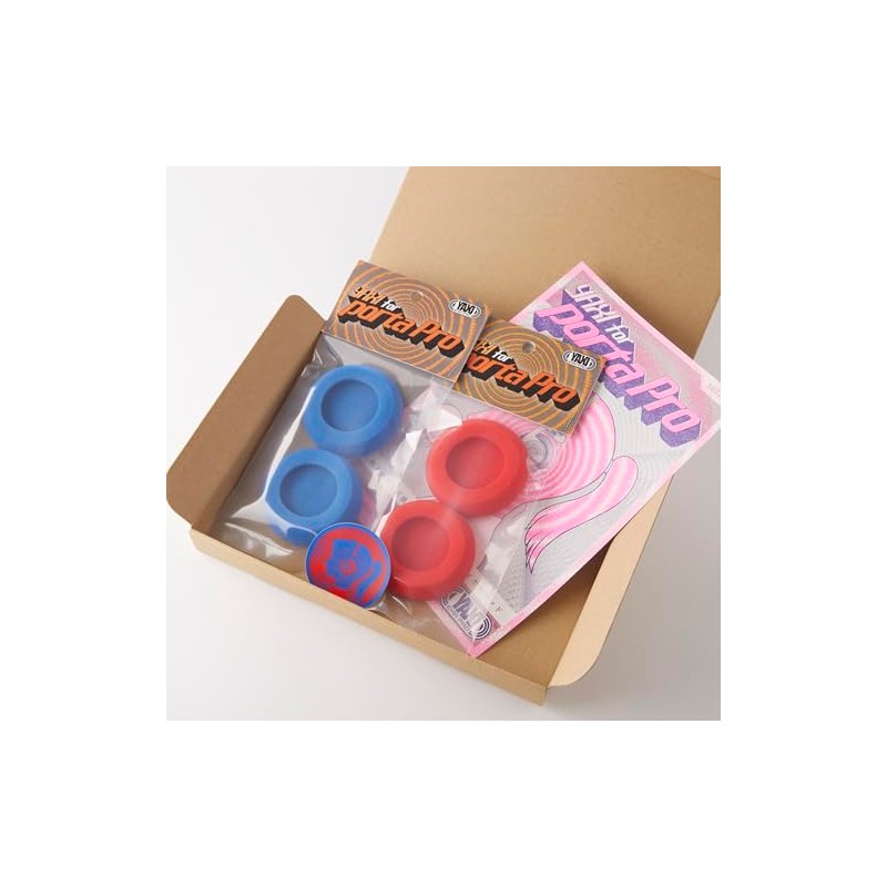YAXI EARPADS for Koss PORTAPRO 2Pairs (2P-BU+RD)