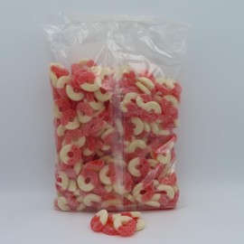 Beulah's Gummy Watermelon Rings, 4.5 Pound Package, 270 Pieces of Candy